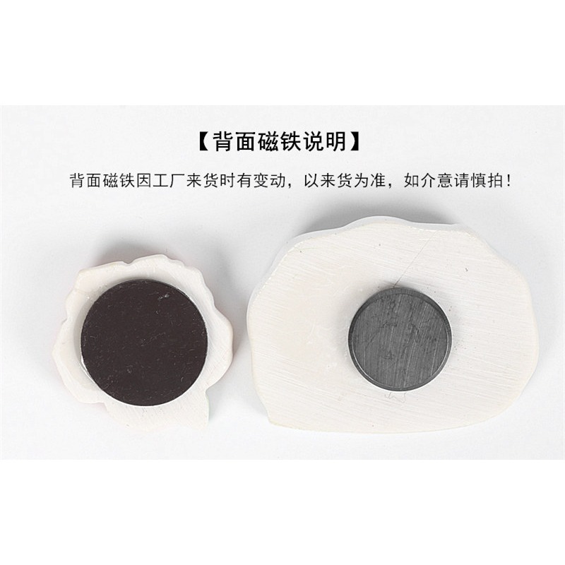 旅遊紀念品沖繩獅子冰箱貼開口閉口對獅子磁性貼-細節圖7