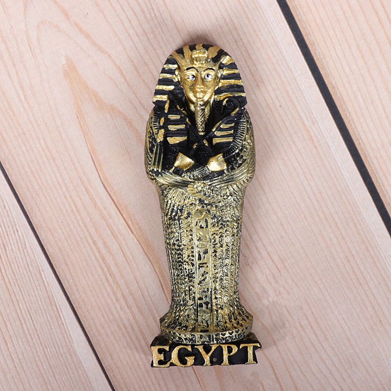 埃及冰箱貼木乃伊人物立體旅遊紀念出國禮物磁貼-細節圖2