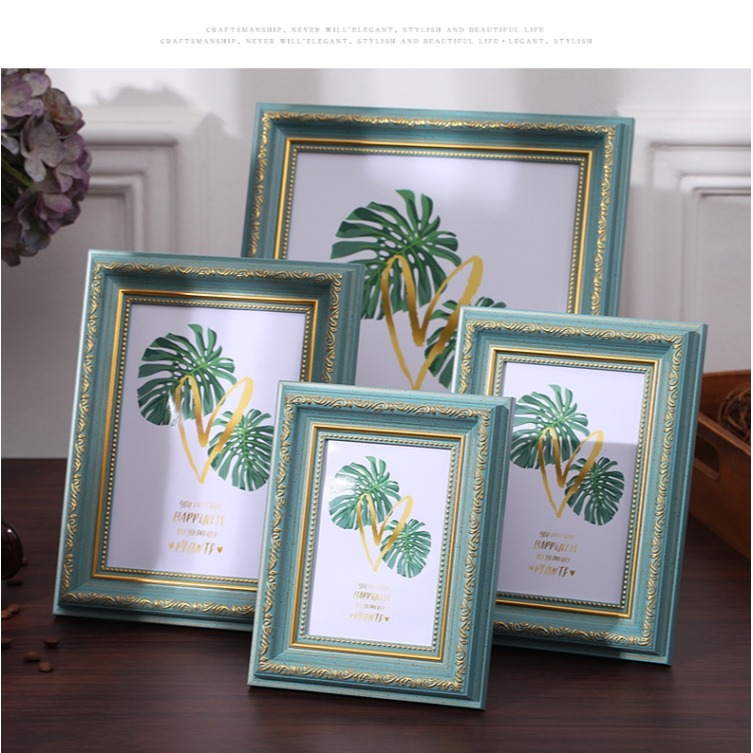 洗照片配相框北歐風牀頭櫃擺件十寸的相框擺臺精緻小清新桌擺飾品-細節圖9