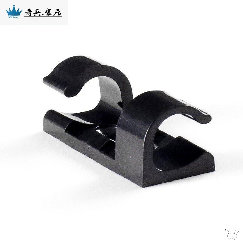 桌面充電線粘鉤理線器墻貼插隱藏痕卡扣掛鉤無接線線板網線整理-細節圖5