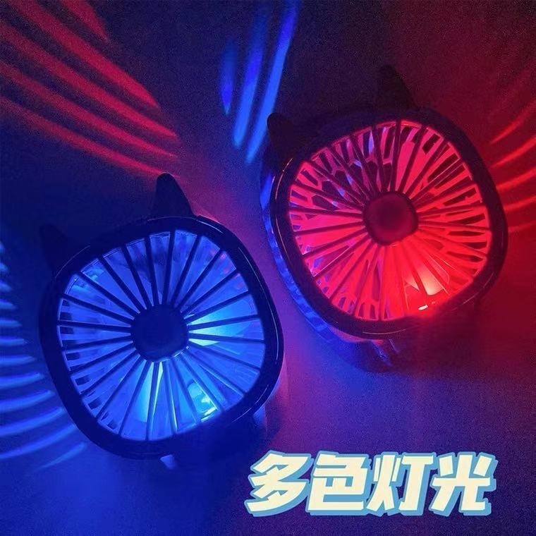 手錶小風扇迷你便攜式靜音usb手腕電風扇兒童手環充電式手環禮物-細節圖3