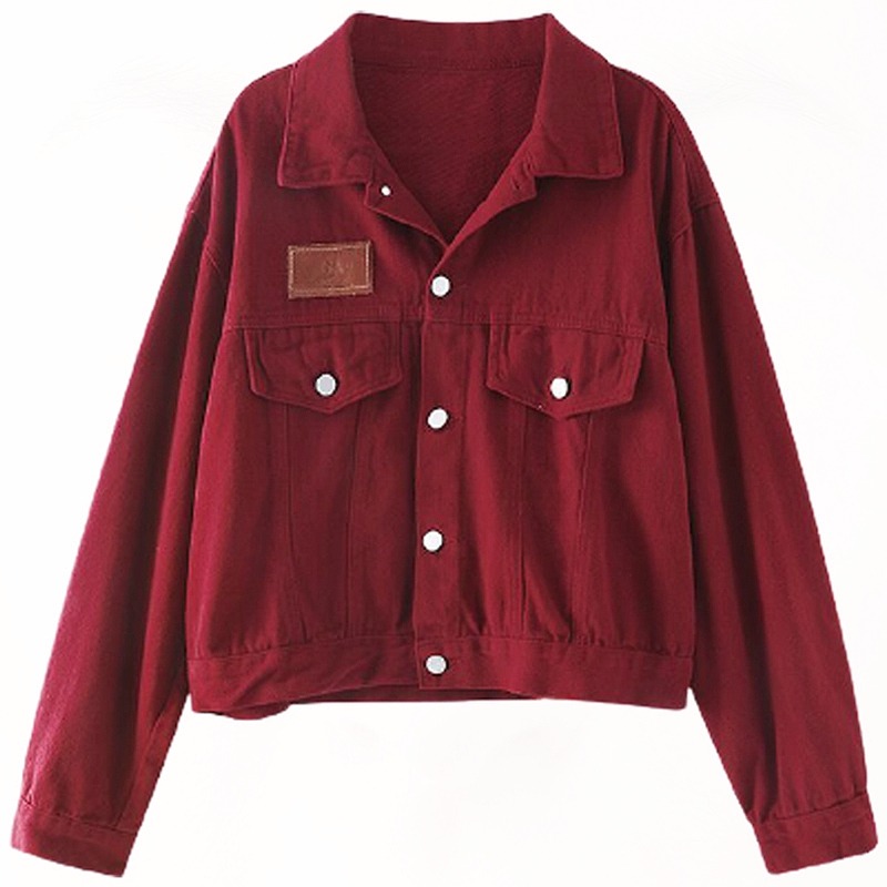 工裝牛仔外套女春秋季薄款年新款初秋百搭短款上衣ins潮早秋-細節圖5