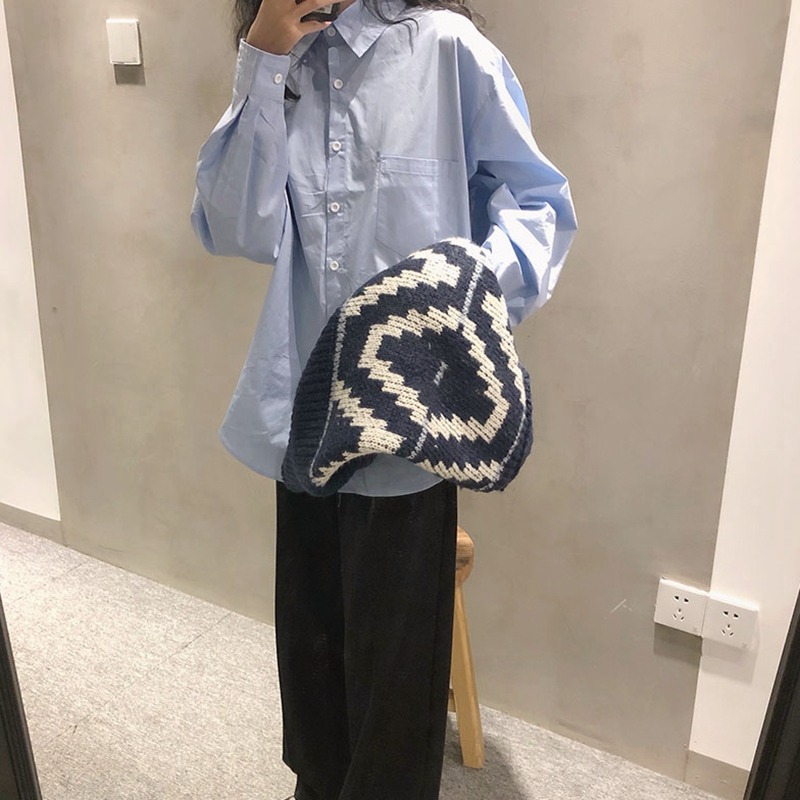 年春秋新款無袖坎肩毛衣女上衣寬松v領針織背心馬夾短款馬甲-細節圖4