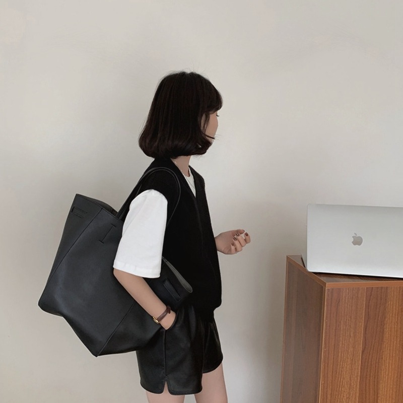 針織背心馬甲女春秋年新款上衣黑色v領毛衣馬夾短款秋冬外搭-細節圖2