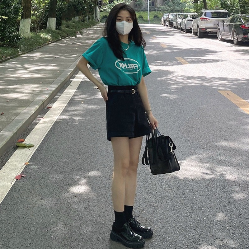 職業套裝女夏季洋氣減齡矮個子氣質辣妹小洋裝網紅早秋兩件套短褲-細節圖5