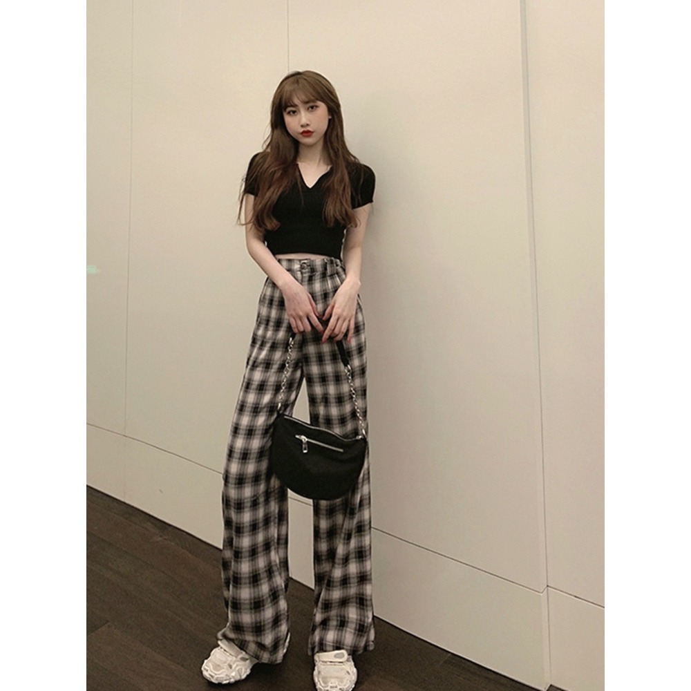 夏季洋氣減齡矮個子氣質辣妹小洋裝網紅職業早秋新款兩件套裝褲女-細節圖3