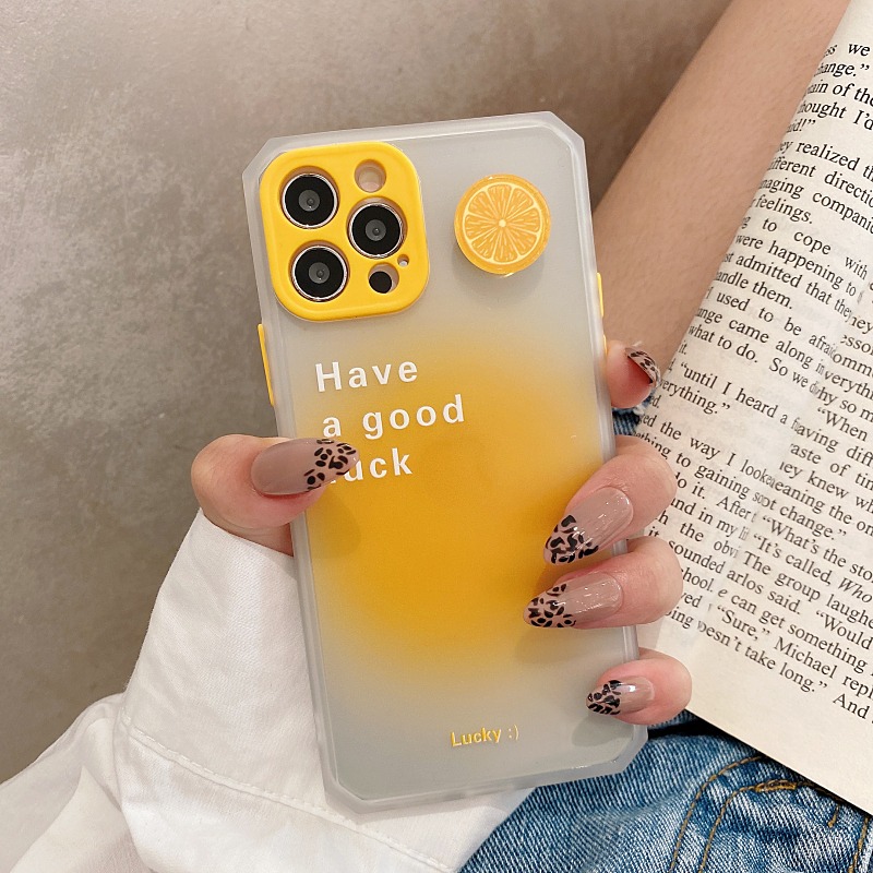 夏日清新旋轉水果適用iphone12pro max蘋果11手機殼iphonex軟硅膠xsmax情侶xr日韓8plus女7-細節圖4