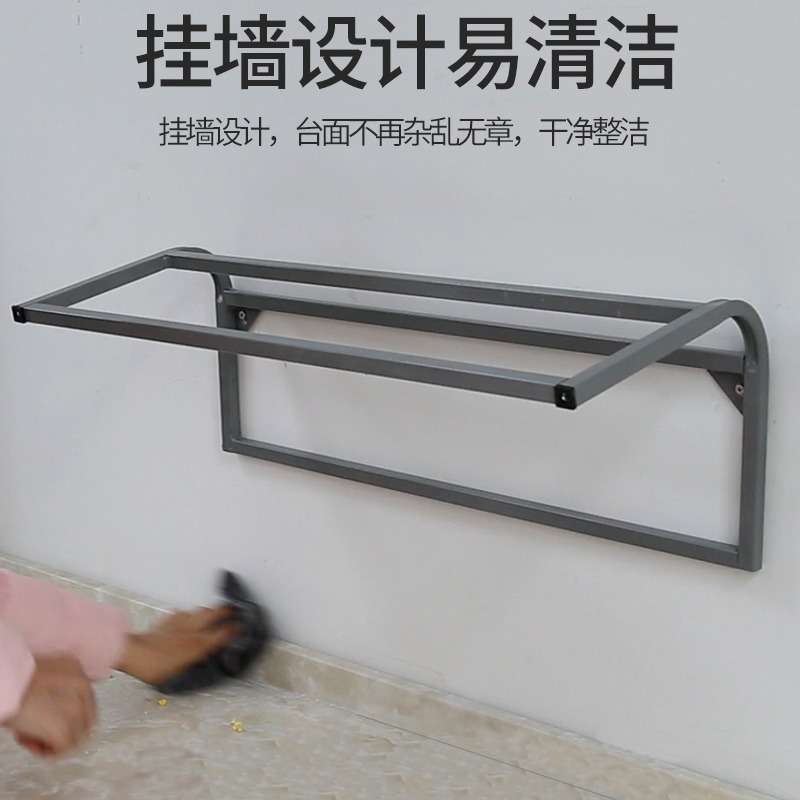 蝶意1/6掛墻調料架不銹鋼份數盆單排奶茶店果醬盒分格三格4味5格-細節圖3