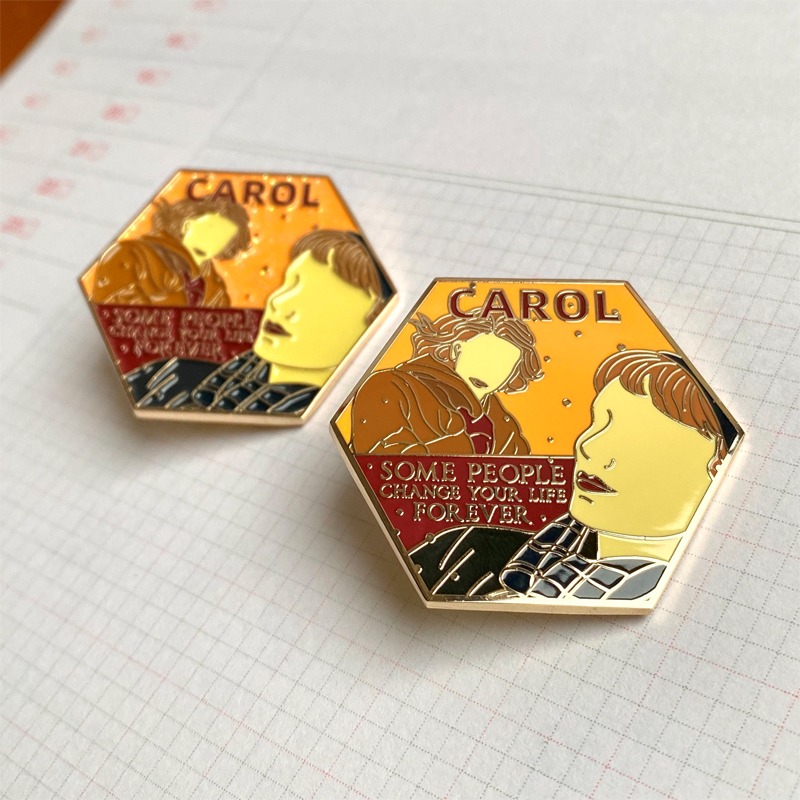 卡羅爾CAROL電影周邊金屬徽章冰箱貼胸針魔兔百合凱特布蘭切特-細節圖4