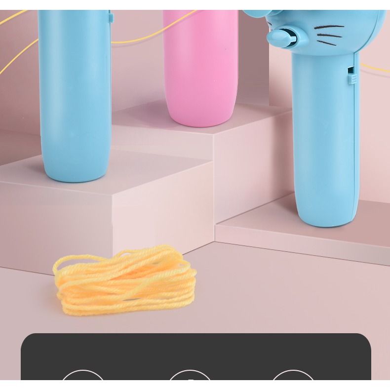 網紅同款繩子發射器玩具解壓男孩女孩4歲6空中飛行逗貓逗狗高速-細節圖7