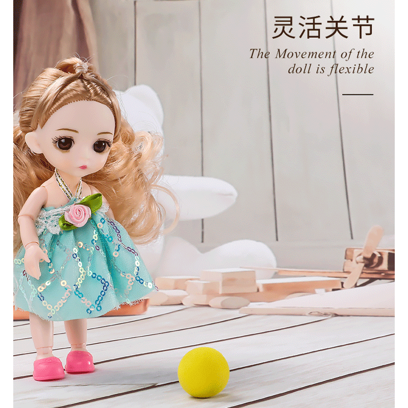 玨凰babi洋娃娃套裝超大禮盒女孩公主兒童玩具夢想豪宅大號單個布-細節圖10