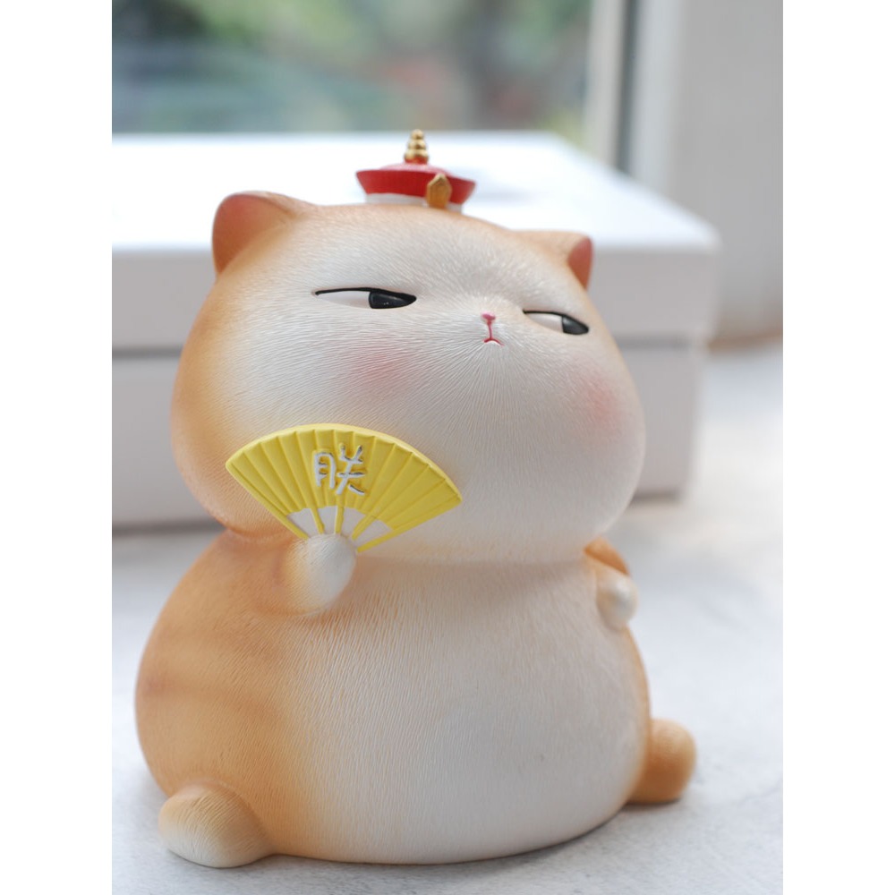 貓咪存錢罐大人用招財貓兒童男孩防摔網紅家用儲蓄罐女生禮物大號-細節圖2