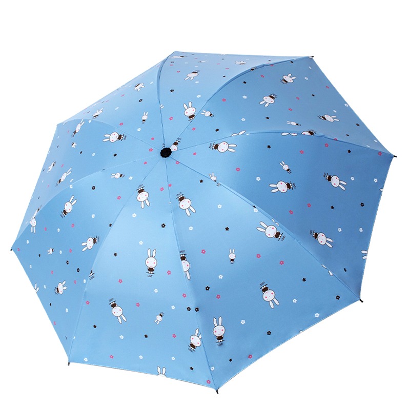 全自動晴雨傘女小清新折疊傘防曬傘防紫外線太陽傘遮陽傘兩用學生-細節圖5