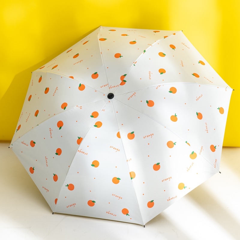 小清新太陽傘女防曬防紫外線雨傘學生少女ins折疊遮陽傘晴雨兩用-細節圖6