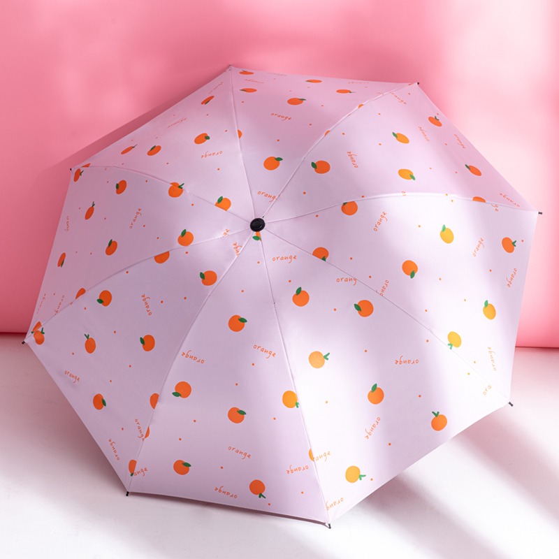 小清新太陽傘女防曬防紫外線雨傘學生少女ins折疊遮陽傘晴雨兩用-細節圖7
