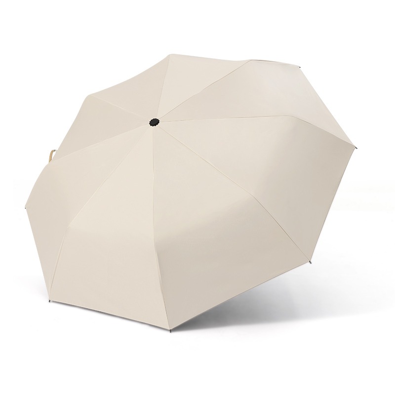 ins簡約雨傘女折疊晴雨傘兩用太陽傘防曬防紫外線日系學生遮陽傘-細節圖4