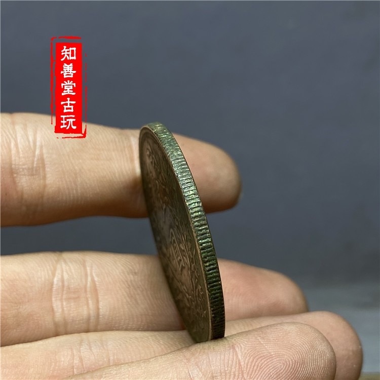 綠繡包漿保真純銀 袁大頭袁像銀圓銀幣民國 三年英文簽字版銀元-細節圖6