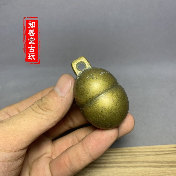 仿古雜項收藏古代財運鈴鐺掛鈴銅鈴鐺馬鈴鐺財運小中大號動物鈴鐺-細節圖8