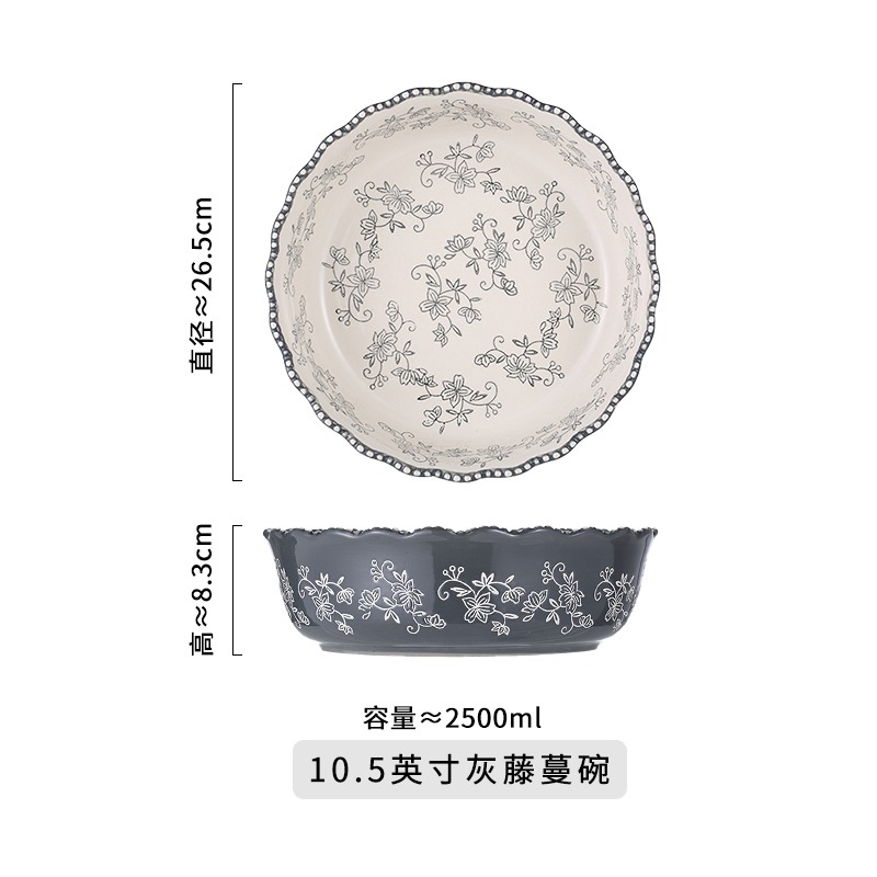 創意湯盆大號湯碗酸菜魚水煮魚碗牛肉毛血旺盆陶瓷餐具商用大盆碗-細節圖8