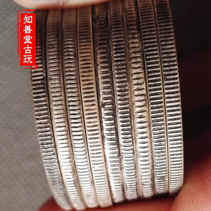 純銀銀元 民國十六年褚玉璞紀念幣 袁大頭龍洋 高仿銀幣保真銀-細節圖6