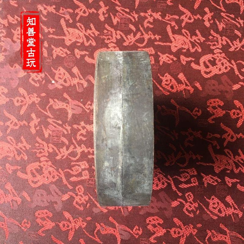 文房四寶墨盒收藏 毛主席頭像墨盒 影視道具黃埔軍校十週年銅墨盒-細節圖4