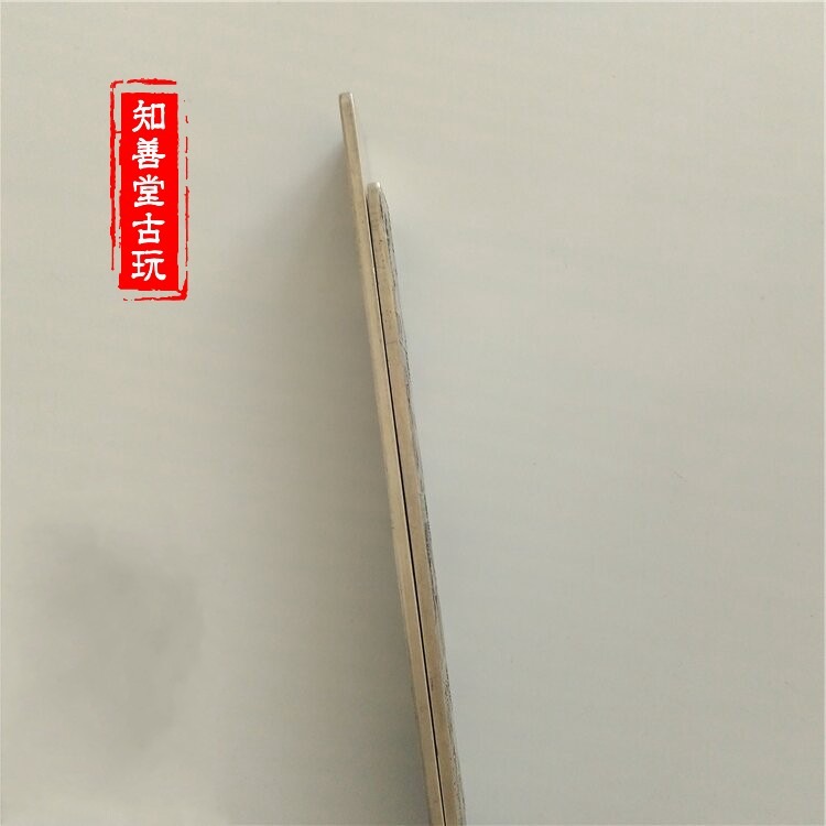 仿古文房四寶壓紙鎮尺十八羅漢 站立羅漢白銅鎮尺一對精美工藝-細節圖6