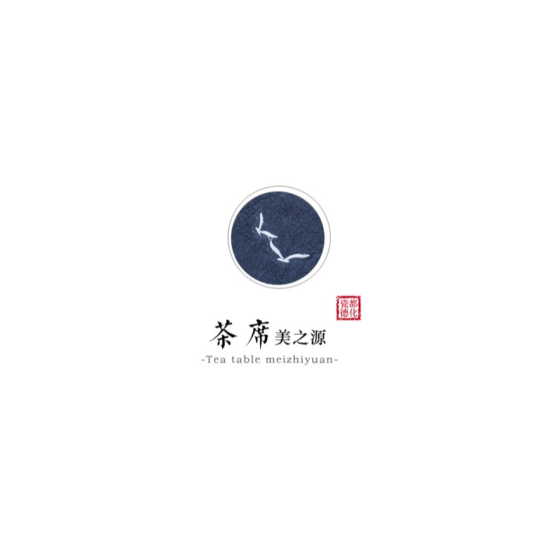 萬寒 亞麻手工縫制吸水茶巾功夫茶具配件禪意茶布抹桌布茶巾棉麻-細節圖9