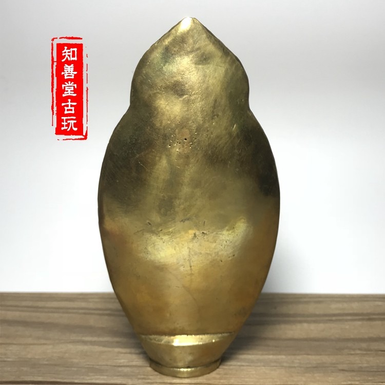 仿古銅器收藏鎮宅風水擺件純銅黃銅觀音佛像千手觀音銅像擺件-細節圖4