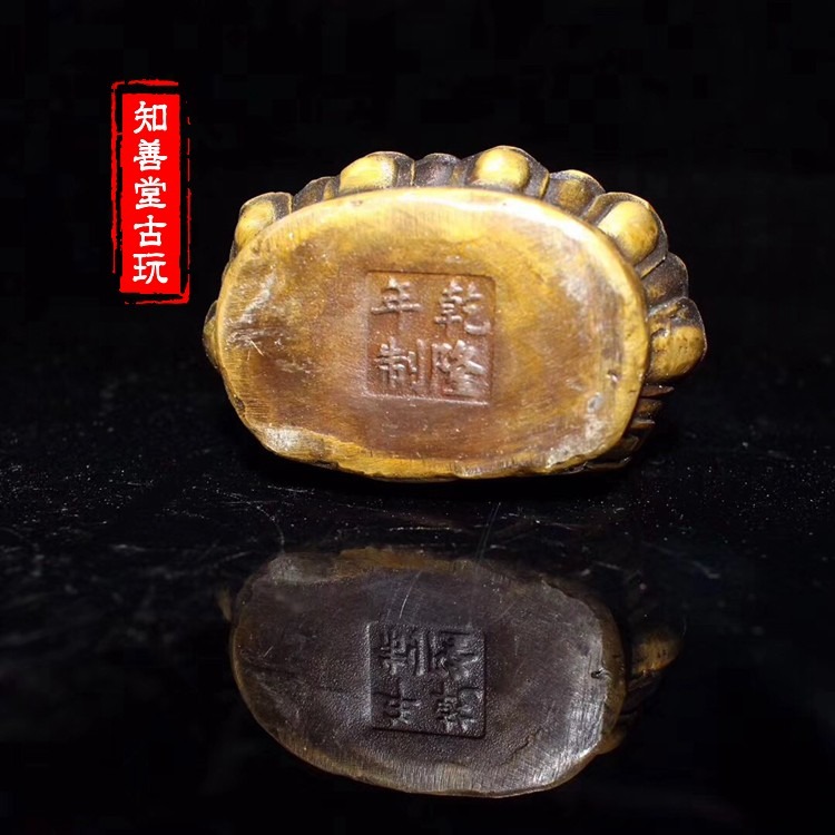 古玩雜項仿古銅器純銅釋迦摩尼如來佛祖小擺件銅器神像工藝品佛像-細節圖10