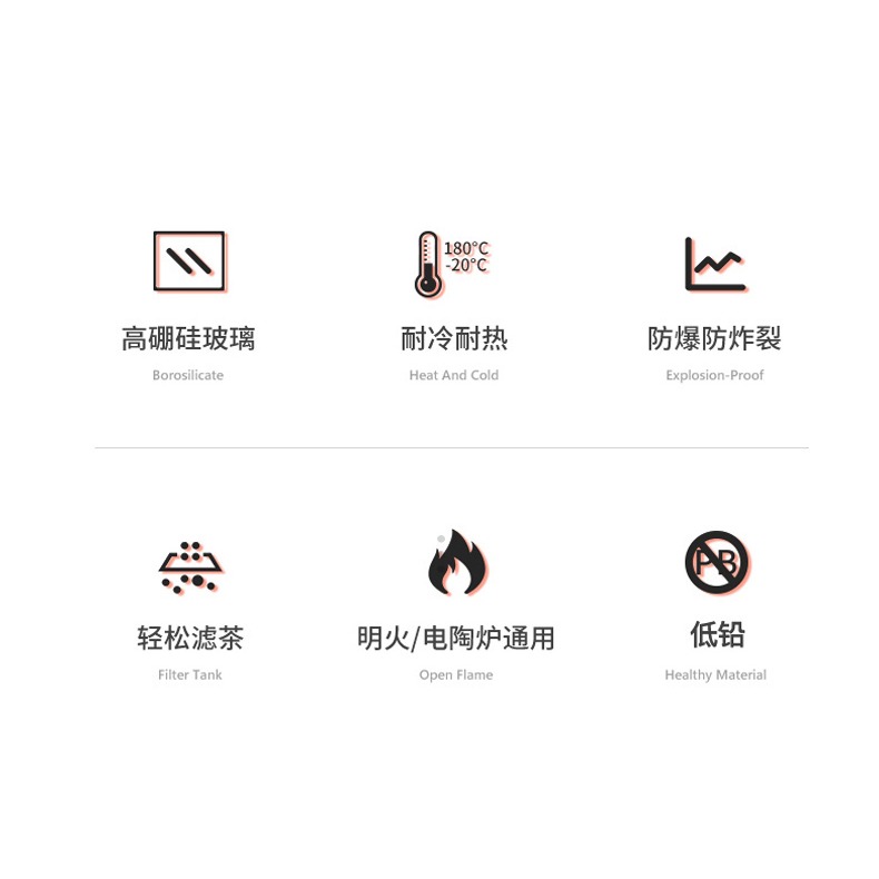 耐高溫玻璃煮茶壺茶水分離煮茶套裝小型小青柑專用提樑壺蒸煮雙用-細節圖7
