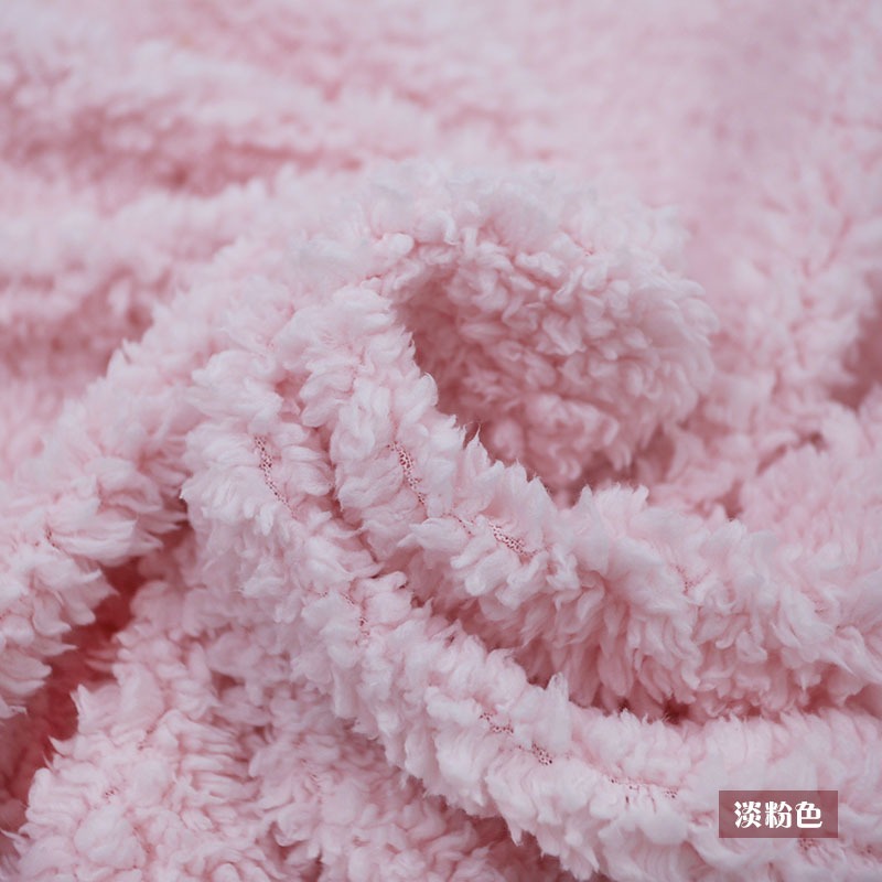 羊羔毛布料加厚秋冬外套里布毛絨鞋帽保暖裏襯服裝面料手工玩偶布-細節圖6