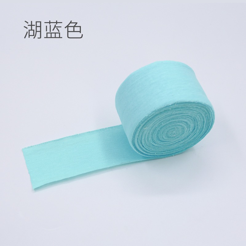純棉針織包邊條布料 寶寶衣服全棉彈力滾邊條服裝手工diy面料-細節圖8