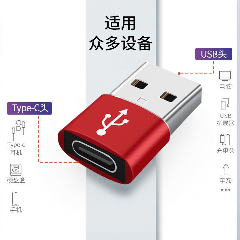 USB3.0轉typec公母轉接頭Type-C轉otg蘋果iPhone手機12/11pro平板電腦車載筆記本typec轉-細節圖2