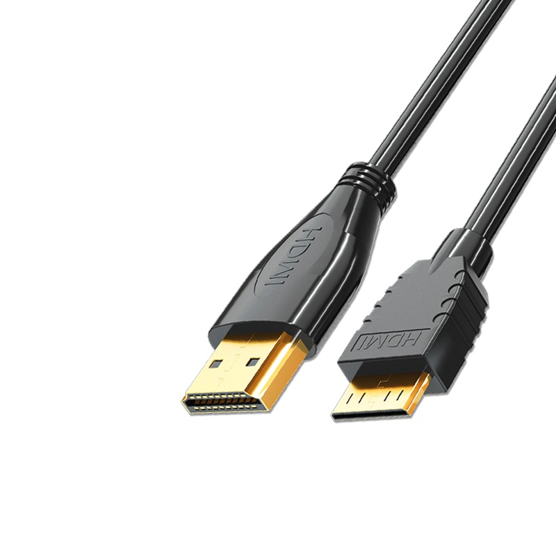 Mini HDMI轉HDMI線單反相機線迷你Micro2.0電腦筆記本接顯示器大轉小轉換器顯卡4K高清視頻線佳能尼康相機-細節圖2