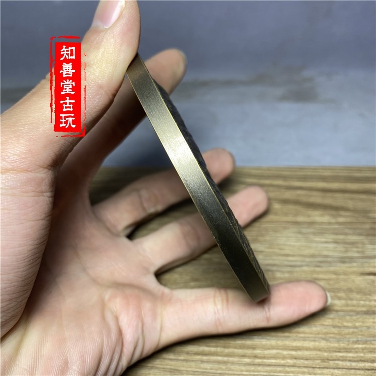 純銅泰山石敢當平安罡擺件 泰山石敢當鎮宅保安康 銅章擺件裝飾品-細節圖5