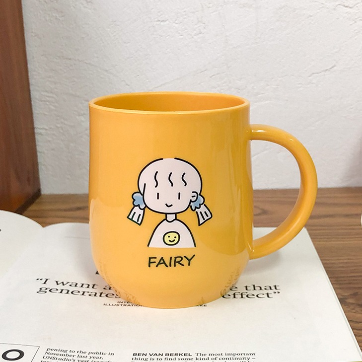 可愛卡通洗漱杯牙刷杯套裝情侶家用刷牙杯子學生創意塑料漱口杯-細節圖6
