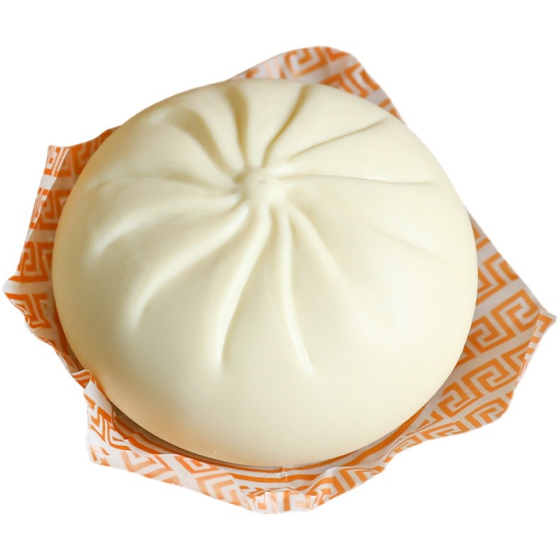 可愛仿真解壓玩具小籠包捏捏樂彈性創意減壓慢回彈網紅發泄神器-細節圖5
