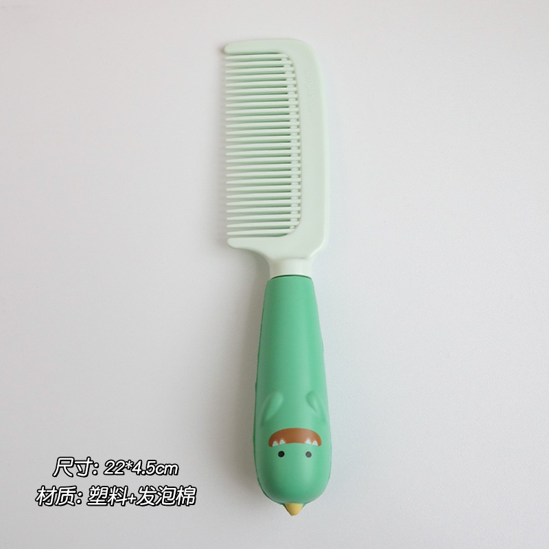 可愛卡通少女心梳子家用女士專用長發防靜電塑料直發梳便攜美發梳-細節圖8
