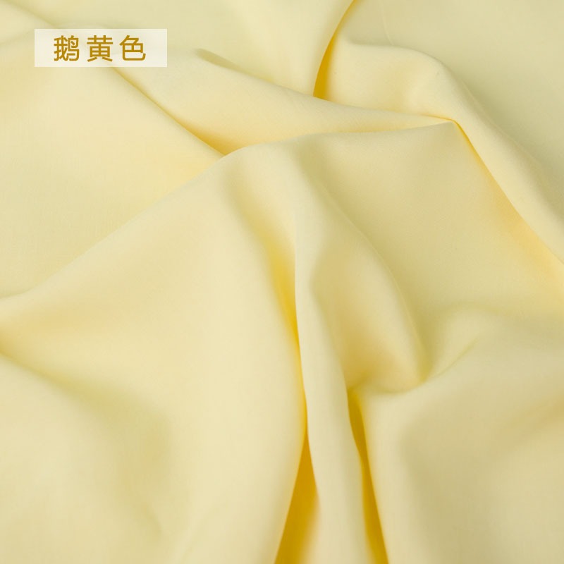 人造棉布料棉綢純色棉布夏季t恤連衣裙服裝面料寶寶棉綢睡衣布料-細節圖7