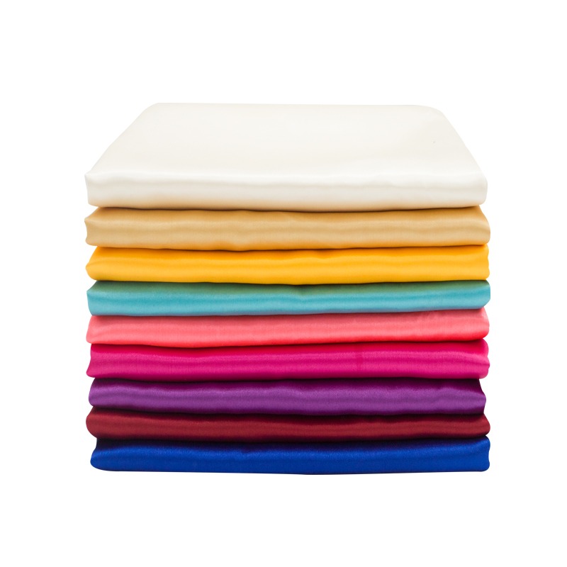 綢緞布料色丁紅綢布服裝裏子布婚慶剪綵舞臺窗簾裝飾布表演服面料-細節圖4