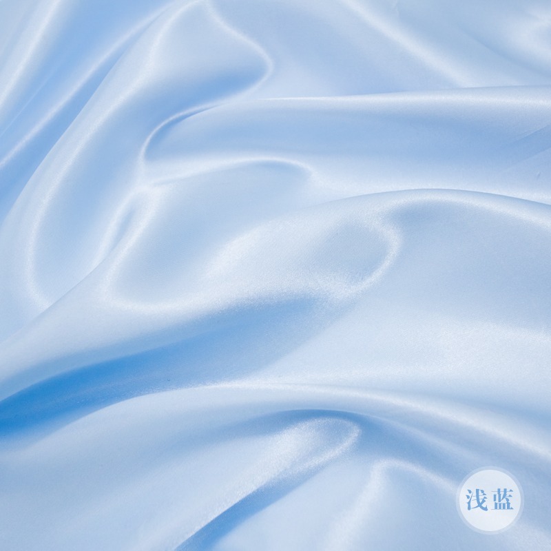 綢緞布料色丁紅綢布服裝裏子布婚慶剪綵舞臺窗簾裝飾布表演服面料-細節圖7