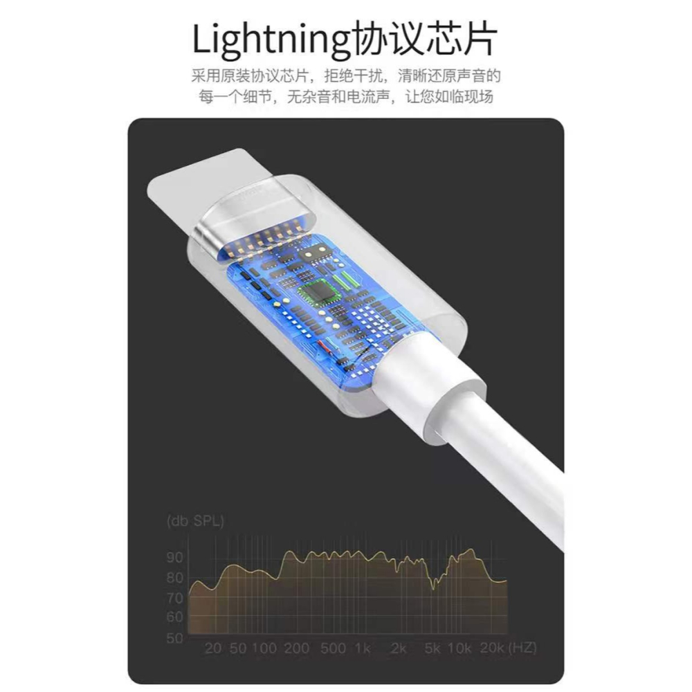 適用蘋果車載aux音頻線連接13轉換器汽車用電腦音響手機音箱聽歌3.5mm公對扁口iPhone7p/8plus/11pr-細節圖10