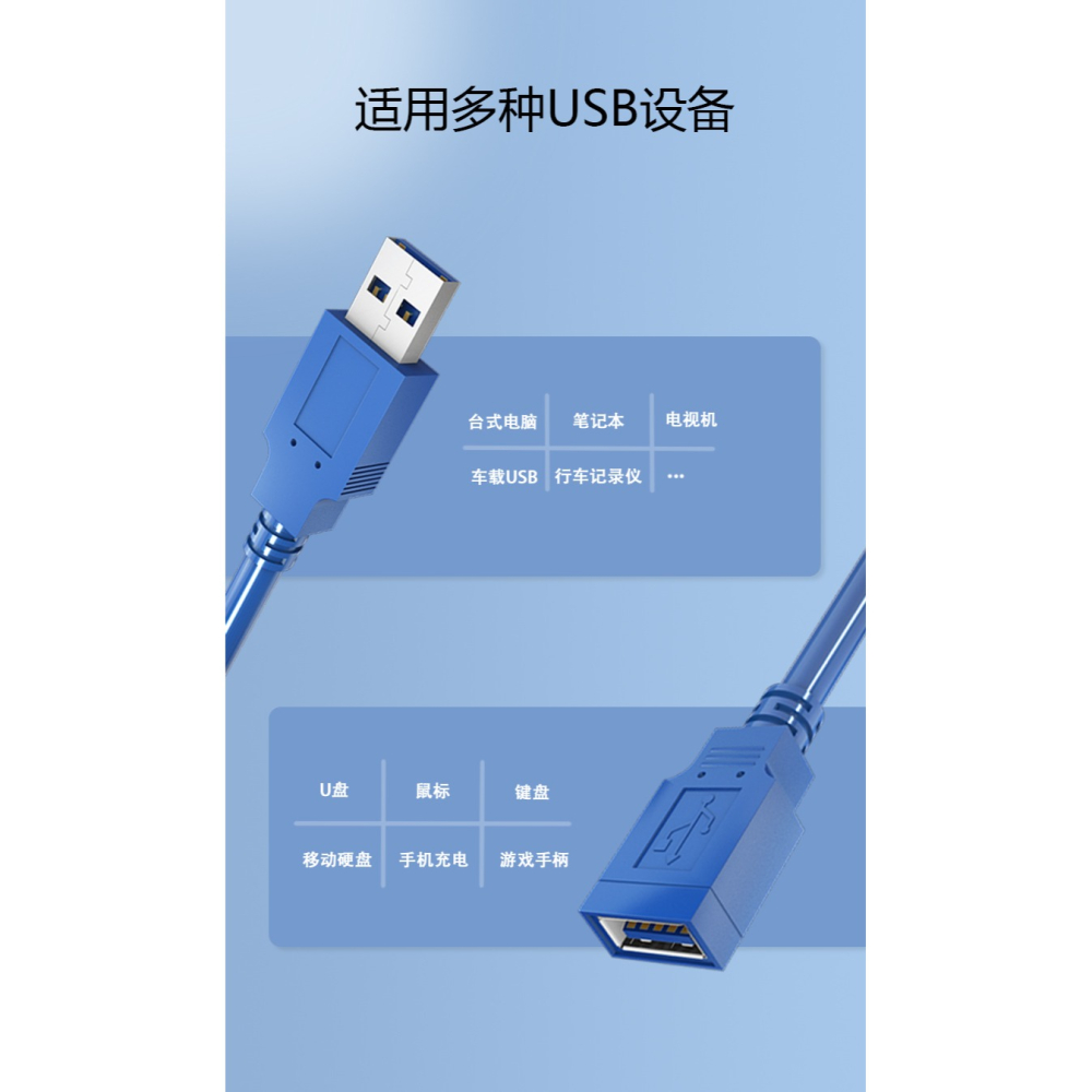 USB2.0延長線帶信號放大器公對母usb2.0延長器數據線USB3.0加長線usb3.0延長線公對母2.0接口數據線高-細節圖8