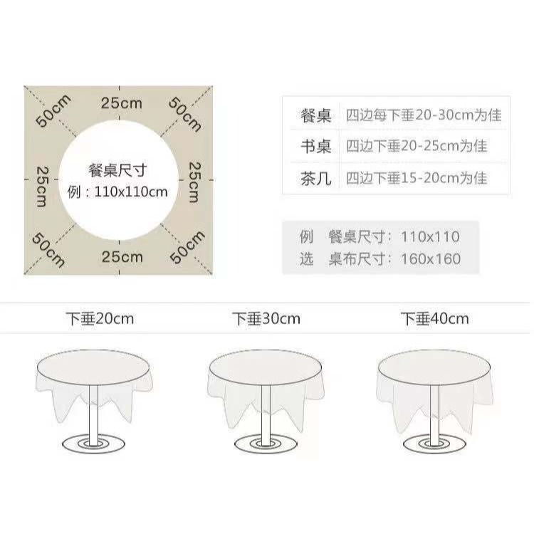 長橢圓形桌布防水防油防燙免洗北歐風ins長方形PVC餐桌墊茶幾臺布-細節圖10