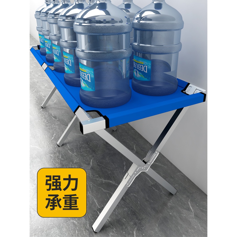 地攤架子擺貨架夜市移動攤位地推神器服裝貨架便攜折疊擺攤小桌子-細節圖4