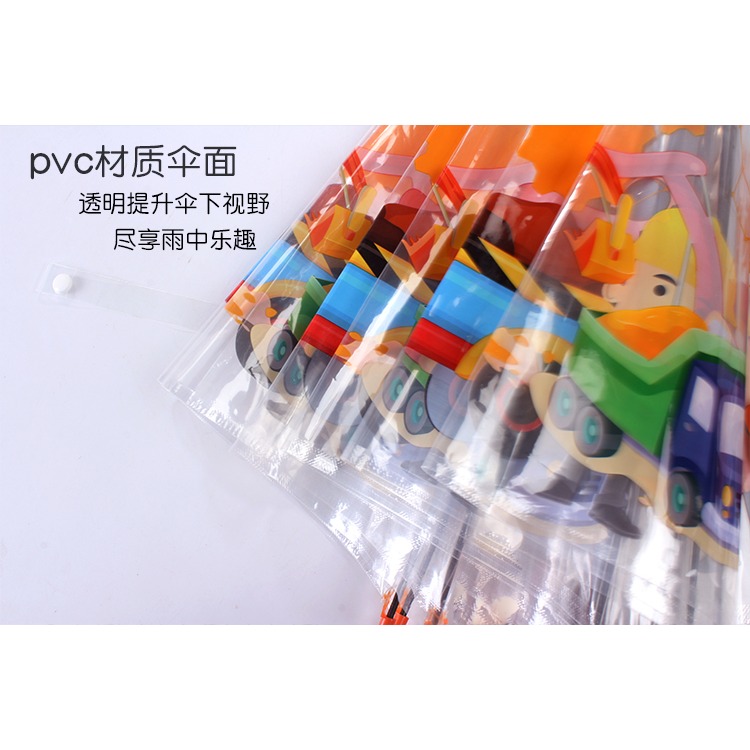 兒童雨傘幼兒園寶寶男女童小孩學生卡通上學小傘小巧便攜透明雨傘-細節圖10