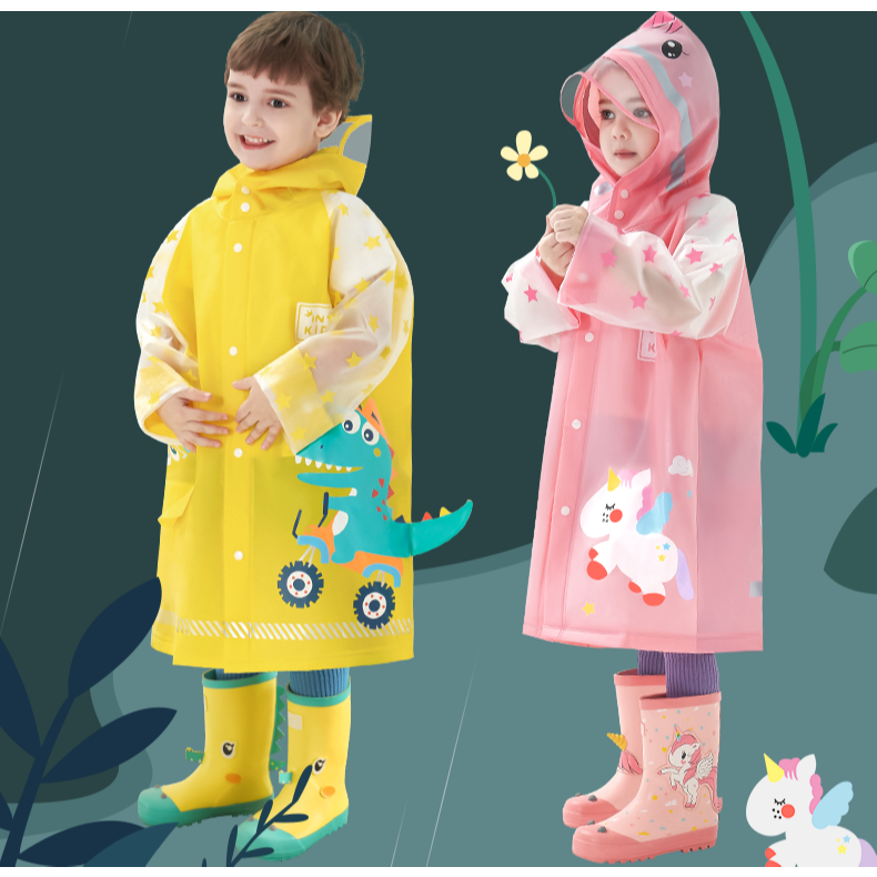 兒童雨衣女童幼兒園男童小學生加厚上學雨披小孩寶寶全身防水-細節圖7