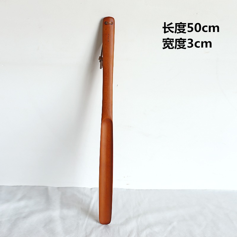 鞋拔子實木超長柄木鞋拔子老人孕婦不彎腰鞋溜子家用提穿鞋器免郵-細節圖8