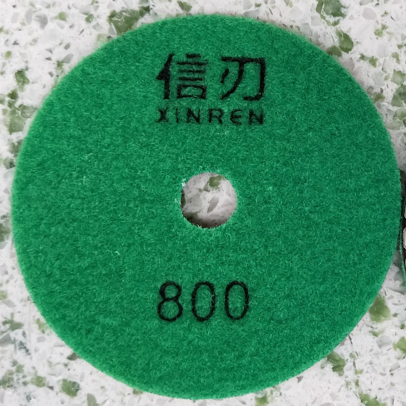 信刃幹磨片石材拋光片金剛石幹拋片大理石石英石打磨片角磨機磨片-細節圖10
