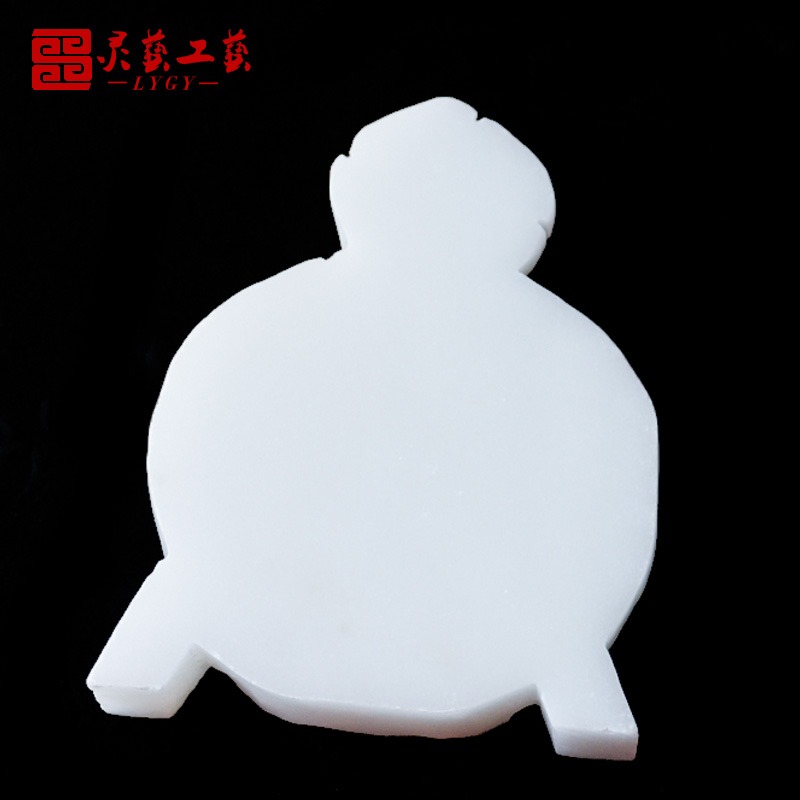 漢白玉花圈墓地花圈陵園小花圈喪事祭祀殯葬白事遷墳隨葬殯葬用品-細節圖3